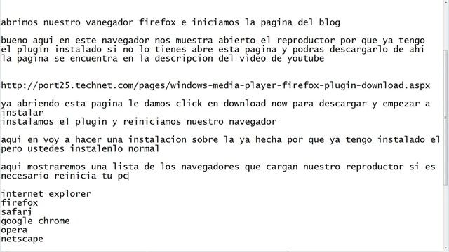 tutorial de instalacion de plugin.avi смотреть онлайн