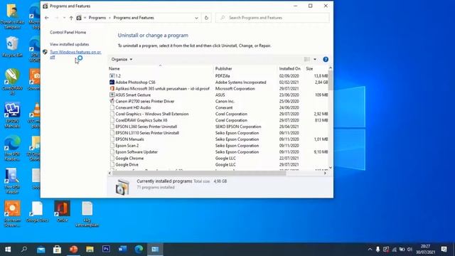 Tutorial Cara Aktifkan Net Framework 3.5 Pada Windows 10 смотреть онлайн