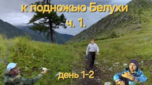 Республика Алтай. Горный поход к подножью г. Белуха. часть 1