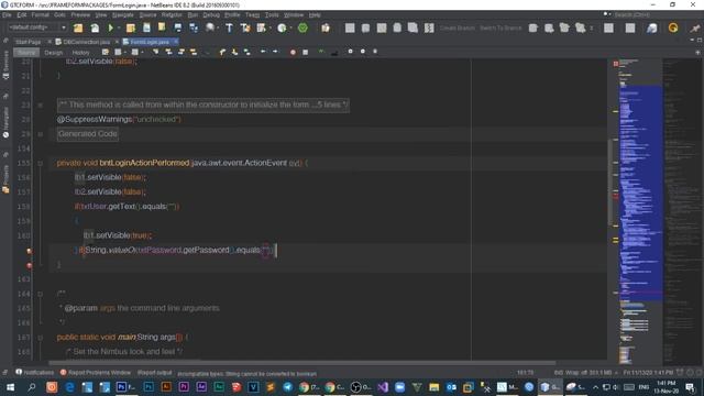 #JAVA How To Design Login And Register Form In Java Netbeans With MySQl Part 2