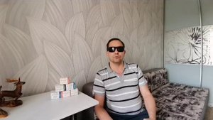 Слепой врач Николай 1 месяц приема концентратов "Глазной"  "Нервная система"