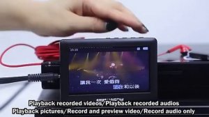 Ezcap180 4.3 Inch LCD Screen Portable Composite CVBS AV Video Recorder