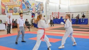 Каратэ шотокан. Кумитэ сёбу-санбон. Первенство Краснодарского края по всестилевому каратэ.