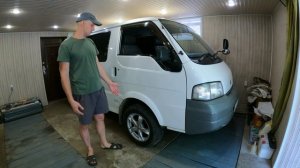 Замена сайлентблоков верхнего рычага | Nissan Vanette | Mazda Bongo SK82