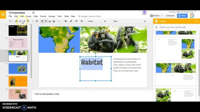 Google Slides Explore Feature смотреть онлайн