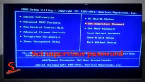 How to set bios password in pc