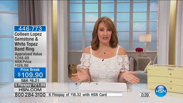 CLopezGem WhtTopazBandRing смотреть онлайн