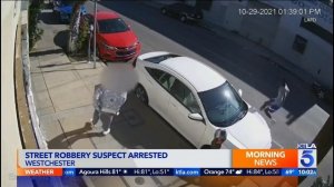 LAPD arrests street robbery suspect, other suspects wanted