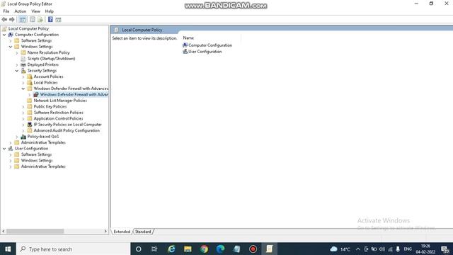 Windows Firewall off through Group Policy смотреть онлайн