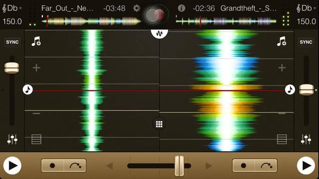 DJing on phone (Djay 2) смотреть онлайн