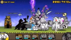 The battle cats! Sweet XP (Insane)! Bun bun black koed?!