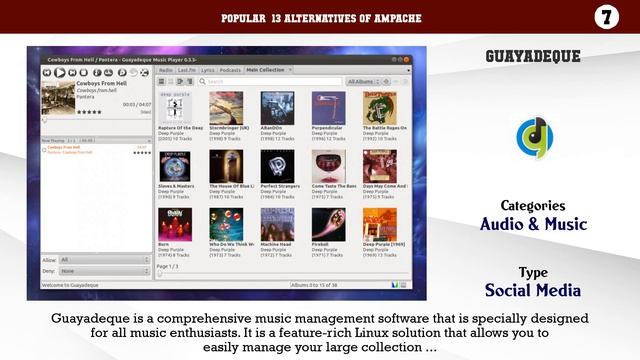 Ampache | Best 13 Alternatives of Ampache смотреть онлайн