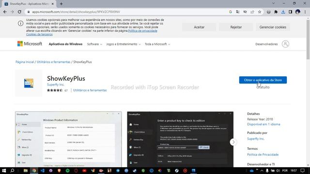 COMO RECUPERAR A MINHA CHAVE WINDOWS #windows10 смотреть онлайн