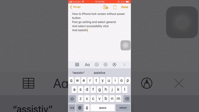 How to iPhone lock screen off without using power button iPhone 5678plusxMax