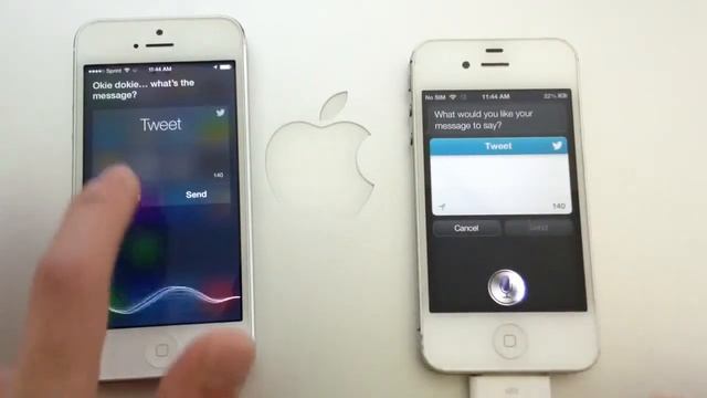 Siri on iOS 7 and iOS 6 смотреть онлайн
