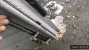 Упор гаражных ворот. Шпингалет. Фиксатор для ворот гаража