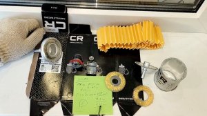 Распил топливного фильтра Carville Racing SVY692 (аналог MANN WK69/2)