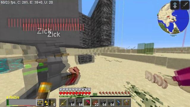 Сквозь радиацию: Совместное выживание в Майнкрафте с HBM Nuclear Tech 1.12.2 / №15 смотреть онлайн