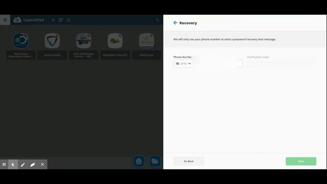 Class Link Password Recovery blurred смотреть онлайн