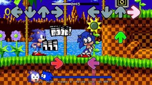 Friday Night Funkin: Dorkly Sonic VS Dorkly Sonic (Sonic 1 VS HD)