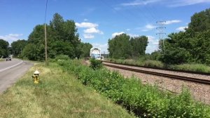 Chasing Canadian Pacific GE Generator train
