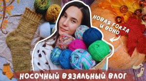 ВЯЗАЛЬНЫЙ ВЛОГ №115 | Неделя вязания носков | Новинки цветов - YarnArt Forza и Nako Boho