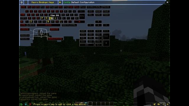 Обзор мода Macro/Keybind 1.6.2 смотреть онлайн