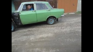 ИЖ Москвич 412 V8 ЗМЗ 511 (эффект - воблинг/шимми, на рессорной подвеске)