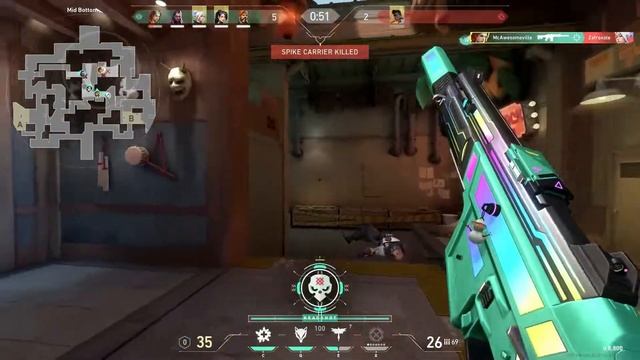 Skye Ace in Split | Valorant India смотреть онлайн