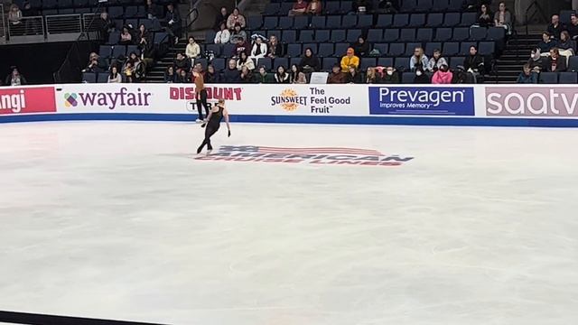 Nina Petrokina 2023 Skate America Practice смотреть онлайн