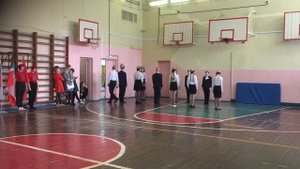 Смотр строй-песни в школах
