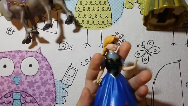 Набор холодное сердце \ frozen Anna and Elsa deluxe set смотреть онлайн