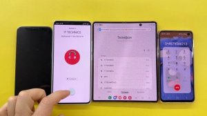 IPhone X incoming Call Samsung Z Fold 5G vs S10E vs Poco X6 5G