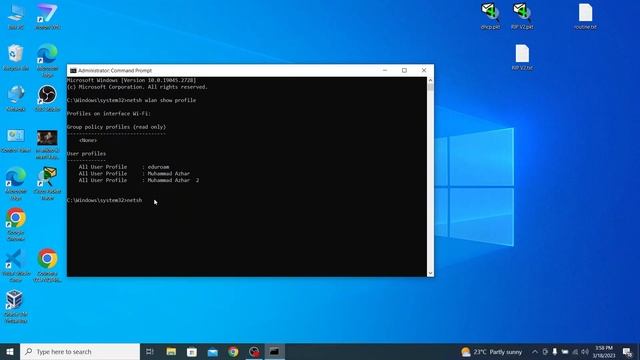 CMD : Find Wi-Fi passwords with only 1 command | Windows 10/11 | @MTechRise #wifi #tips смотреть онлайн