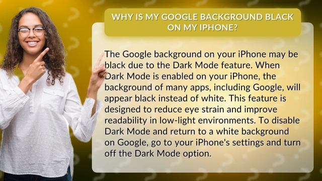 Why is my Google background black on my iPhone? смотреть онлайн