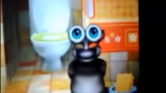 Creepy My Talking Tom Glitch