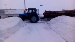 мТз 1221.2. и лесовоз.