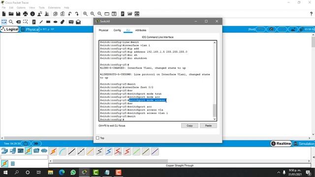 Telnet---Acceso remoto a los switch смотреть онлайн