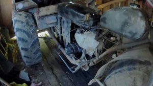 Трёх колёсный каракат,готовлюь к клюкве.