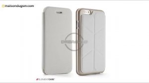 Etui Apple iPhone 6 Element Case Soft Tec Blanc