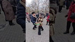 18.02.24г..."НА СЕНОВАЛЕ"... С Паради... Олег и Катюша... (Зимняя версия)... Гомель..