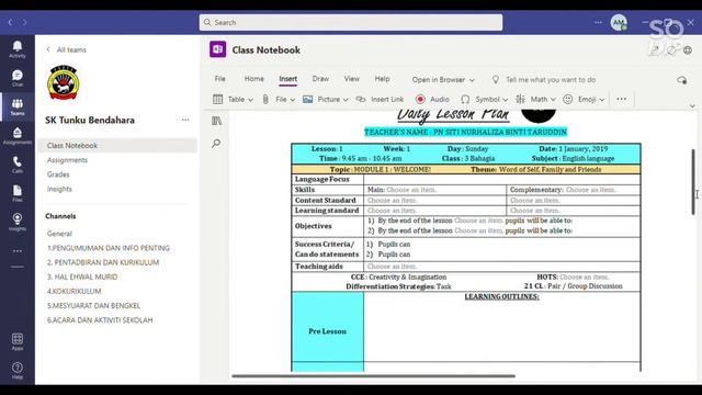 PENGENALAN MICROSOFT TEAMS untuk Guru SKTB