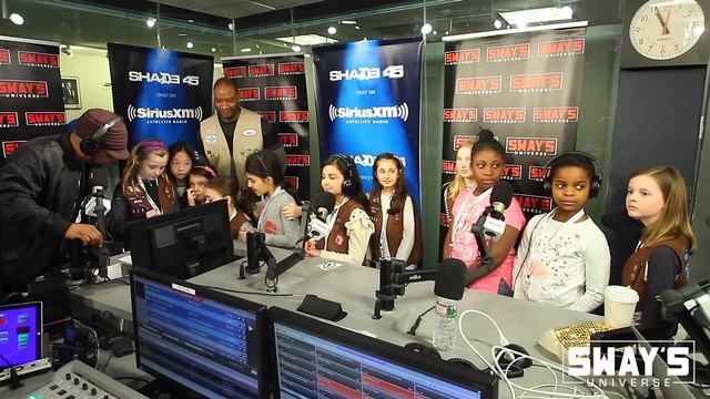 The Girl Scouts Stop By Sway In The Morning | Sway's Universe