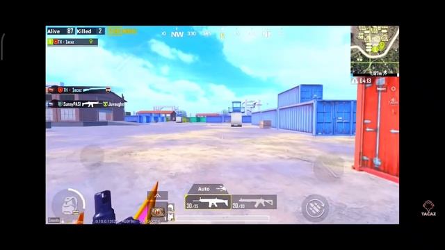 TACAZ solo vs squad || Erangel || Dynamic God Gaming смотреть онлайн