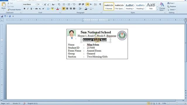 How to Make Exam Seat Plan in Ms Word ।। কীভাবে সিট প্লেন তৈরি করবো? смотреть онлайн