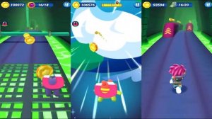 Om Nom Run Gameplay Super Nom vs Tech Kid vs Boo