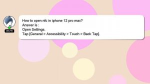 How to open nfc in iphone 12 pro max?
