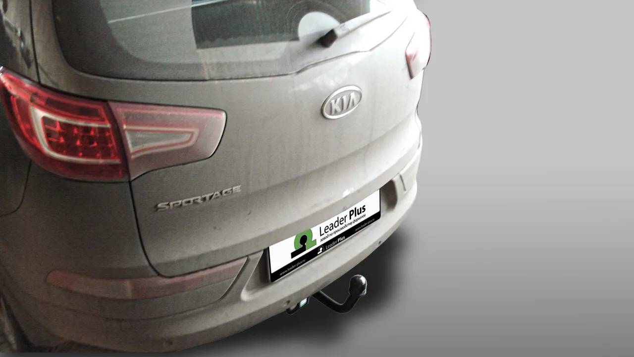 Установка фаркопа Leader K112-A. HYUNDAI ix35(EL)2010-..., KIA SPORTAGE(SL)2010... смотреть онлайн