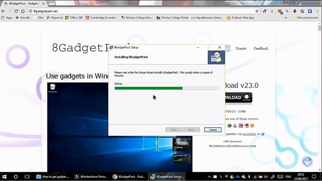 How to install Windows gadgets on Windows 8 or later смотреть онлайн