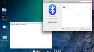 Brickz pairing and infrared transmission from the terminal on MAC OS X